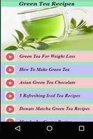 Healthy Green Tea Recipes imagem de tela 2