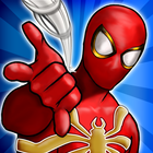 Flying Iron Rope Spider Legend Superhero icône