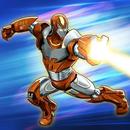Flying Iron Superhero Robot Fight Adventure APK