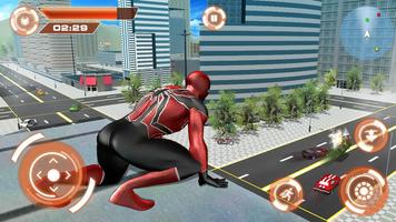 Flying Hero Iron Spider Mafia Fighter Adventure V2 Ekran Görüntüsü 1