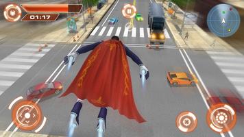Flying Hero Iron Spider VS Mafia Fighter Adventure Affiche