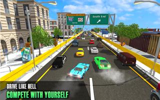 Traffic Car Highway Racing: Driving Simulator Ekran Görüntüsü 1