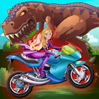 Princess Hill T-Rex Racer icône