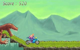 Princess Hill T-Rex Racer capture d'écran 3