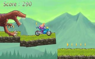 Princess Hill T-Rex Racer screenshot 1