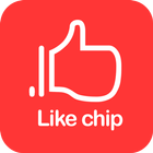 Like chip(라이크칩,좋아요칩) icono