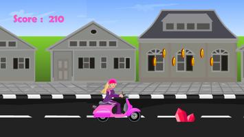 3 Schermata Miss Barbie Scooter Ride