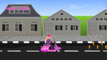 2 Schermata Miss Barbie Scooter Ride