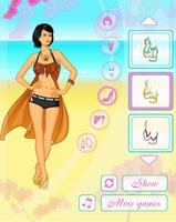 Dress Up Beach Girl Ekran Görüntüsü 1