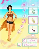 1 Schermata Dress Up Beach Girl