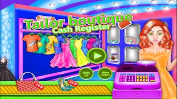 Poster Fashion Tailor Boutique Cash Register