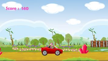 Princess Car Racing Ekran Görüntüsü 1