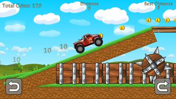 Hill Climb Monster Trucks Affiche