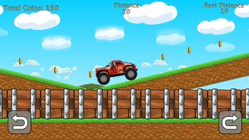 Hill Climb Monster Trucks capture d'écran 1