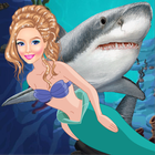 Mermaid vs Shark Dash icône