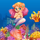 Mermaid 1  Princess Love Summer Beach icône