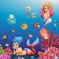 Mermaid 1  Princess Love Summer Beach imagem de tela 2