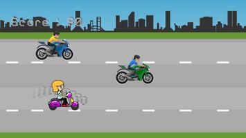 Scooter Racer Girl تصوير الشاشة 1