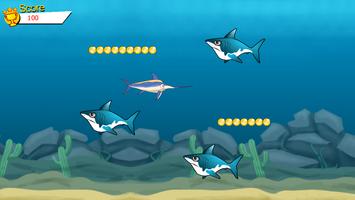 Sword Fish Shark Attack capture d'écran 1