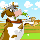 Walking Cow icône