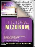 I.T Tutorial Mizoram plakat