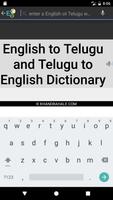 Telugu Talking Dictionary Affiche