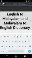 Malayalam Talking Dictionary Affiche