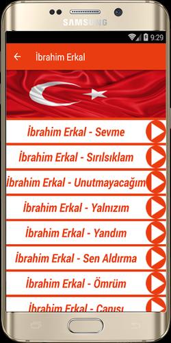 android icin ibrahim erkal sarkilari apk yi indir