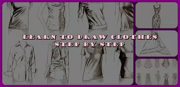 Aprenda a desenhar roupas
