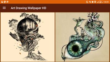 برنامه‌نما Art Drawing Wallpaper HD عکس از صفحه