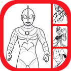 Learn to Draw Ultraman icône