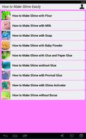 How to Make Slime Easily Affiche