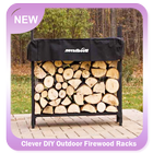 Clever DIY Outdoor Firewood Racks icône