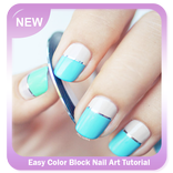 Poradnik Easy Color Block Nail Art
