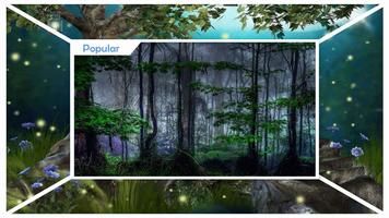 Fairy Forest Live Wallpaper capture d'écran 1