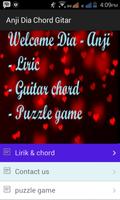 Anji Dia Chord Gitar poster