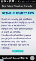Tips Belajar Stand up Comedy Affiche