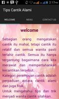 Tips Cantik Alami Poster