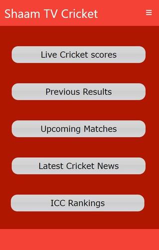 Shaam Tv Live Cricket Updates For Android Apk Download