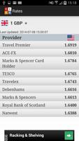 Compare Travel Money UK capture d'écran 2