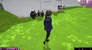 New Yandere Simulator in High School poster