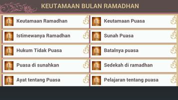 Panduan Puasa Ramadhan ポスター