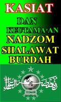 Khasiat Dan Fadilah Nadzom Shalawat Burdah Plakat