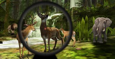 Sniper Hunting Time-Wild World Cartaz