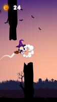 Flappy Witch for Kids ảnh chụp màn hình 2