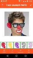Funny face photo maker and editor Affiche