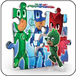 super pj puzzle masks games kids max world free 2D