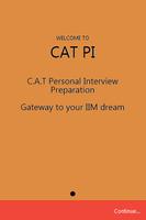 CAT PI poster