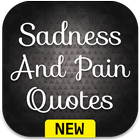 Sadness and Pain Quotes آئیکن