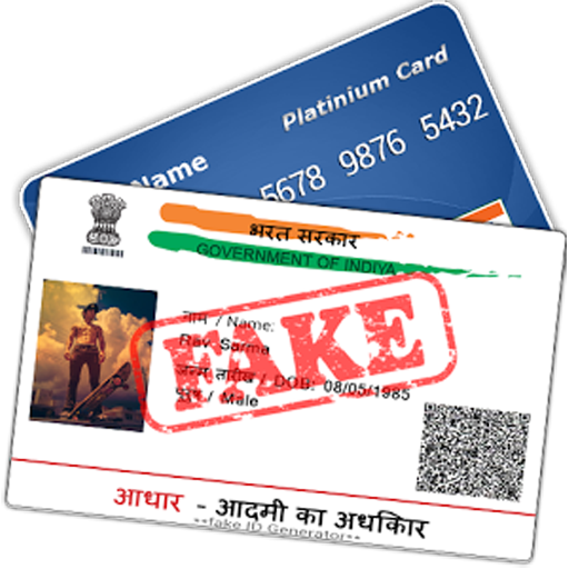 Fake Aadhar Card Maker Prank